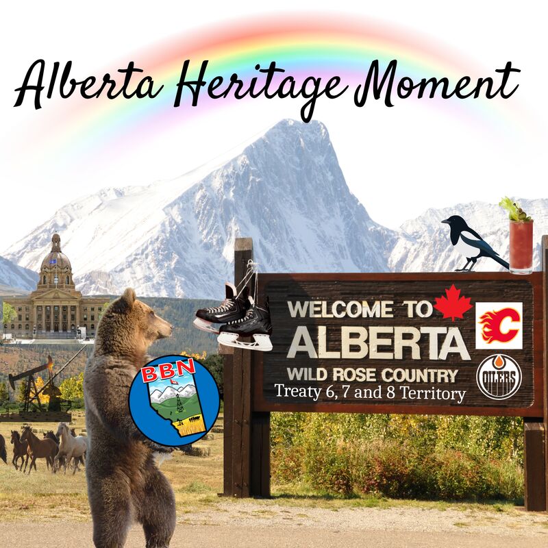 Alberta Heritage Moment title card